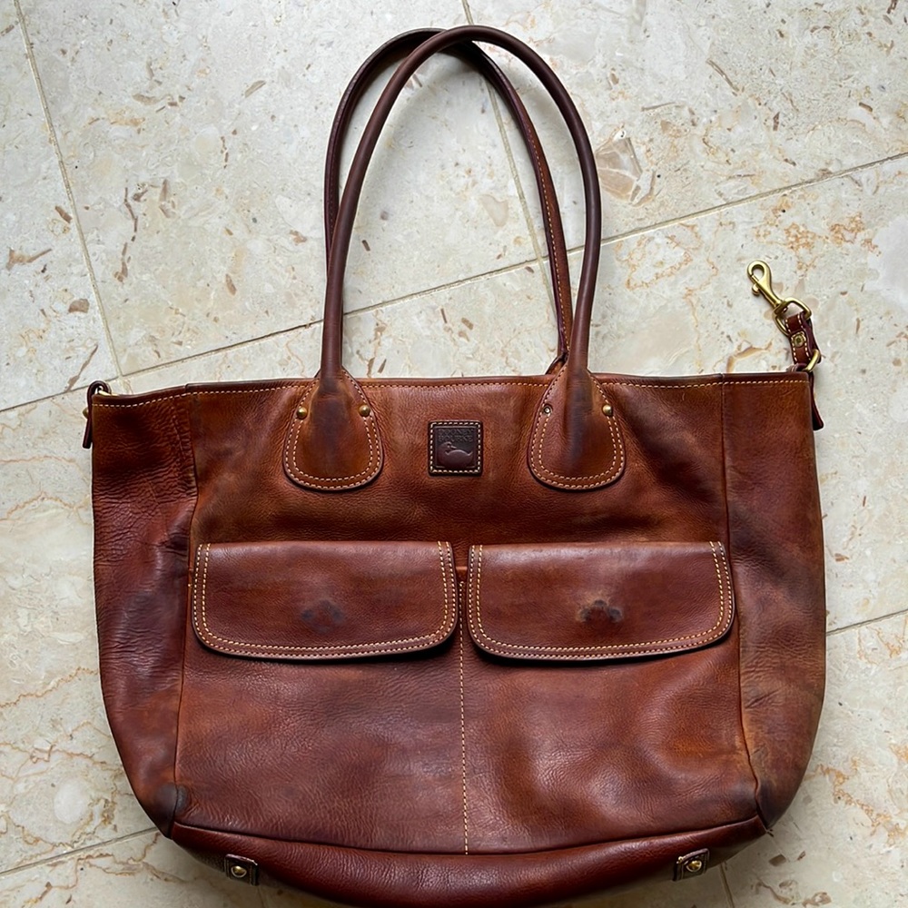 Dooney & Bourke Florentine leather large tote